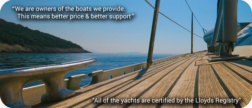 we are the owners of the boats you book