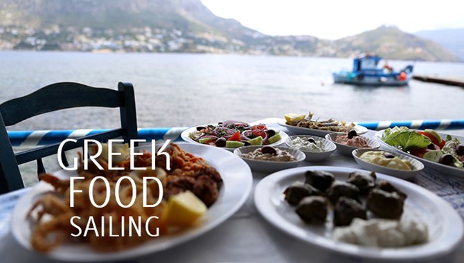 greek food while sailing