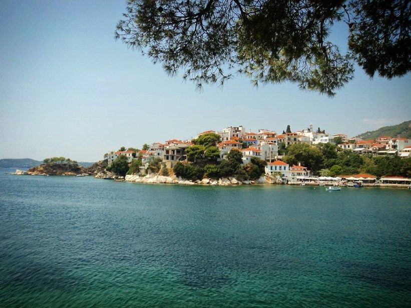 Skiathos beach