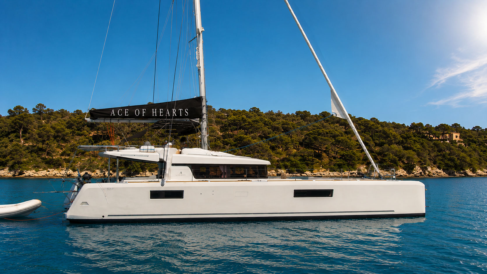 Ace of Hearts - 52 ft crewed catamaran