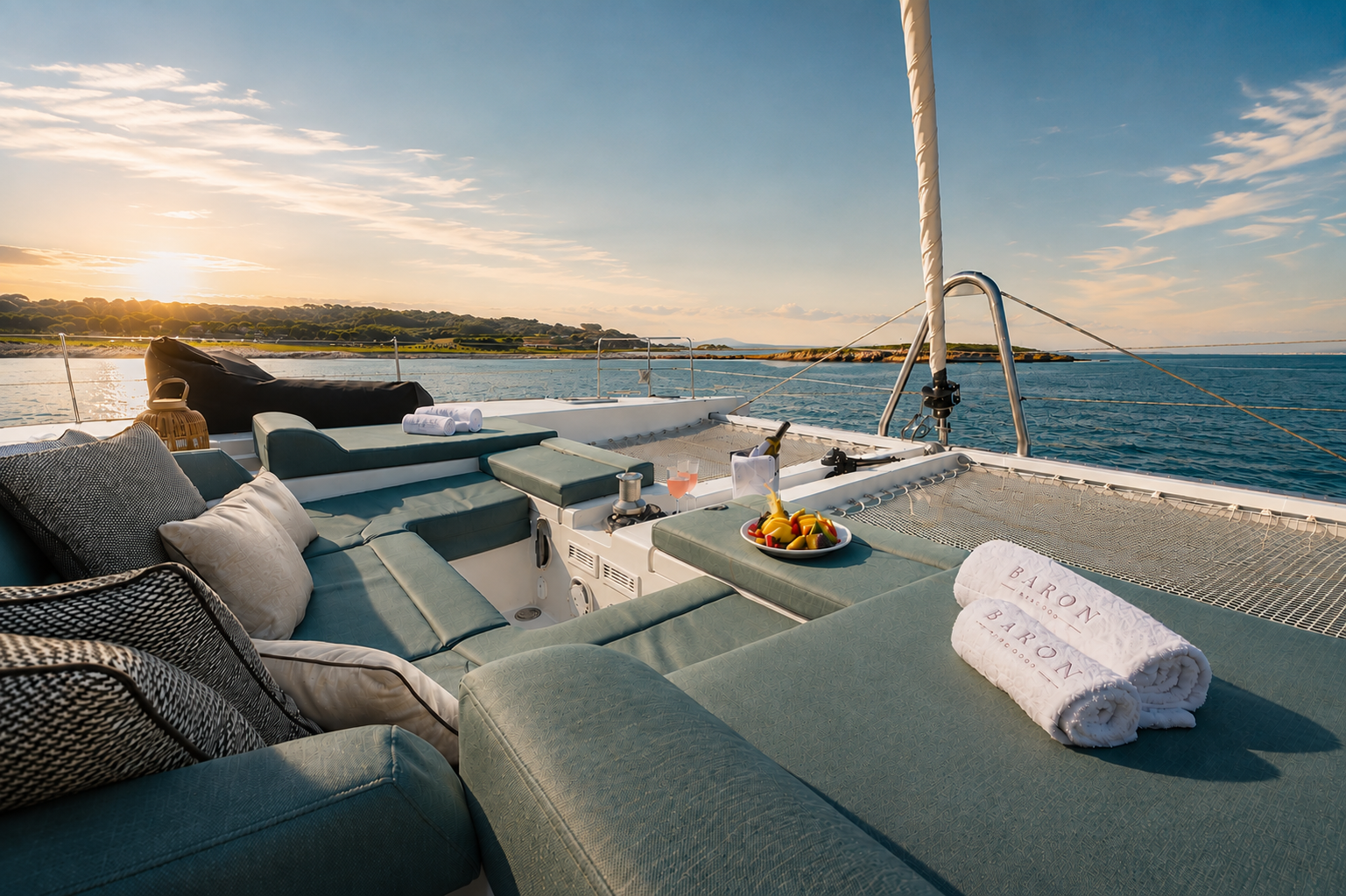 Baron - 52 ft crewed catamaran